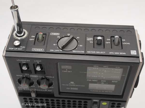 超定番 当時物 SONY ICF-5500 スカイセンサー A3 ラジオ BCL受信機 オーディオ機器 ジャンク ソニー